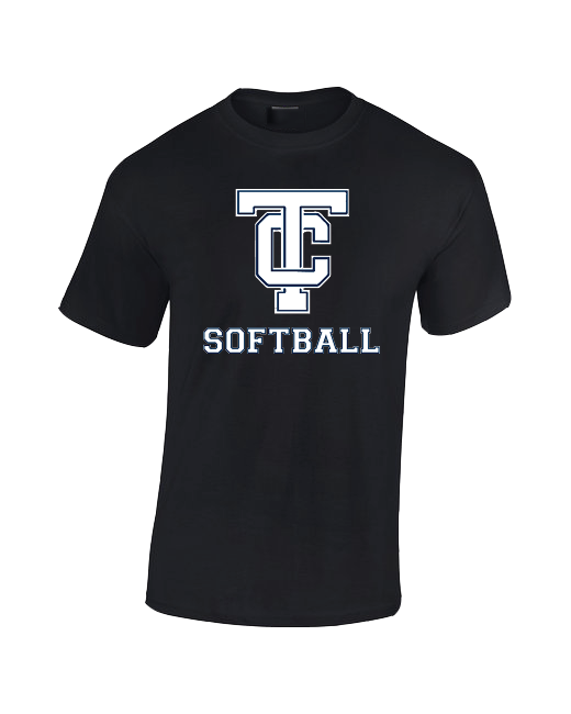 Turlock Christian HS SBALL Logo - Cotton T-Shirt