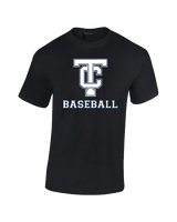Turlock Christian HS BB Logo - Cotton T-Shirt