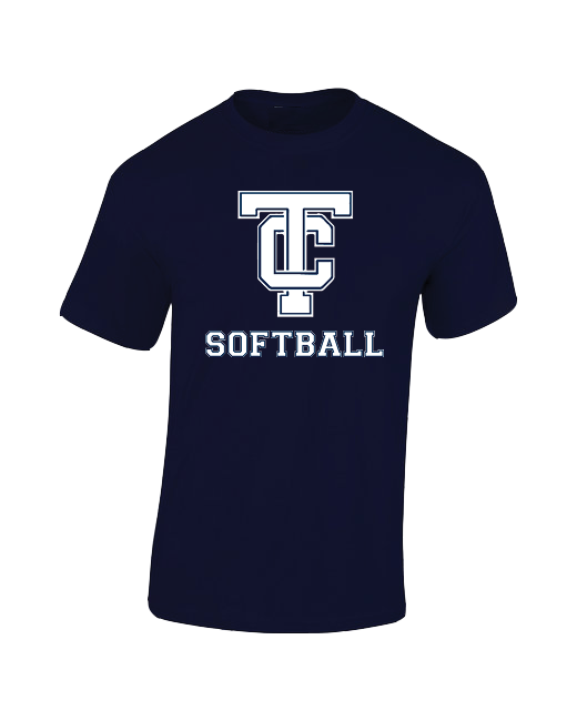 Turlock Christian HS SBALL Logo - Cotton T-Shirt