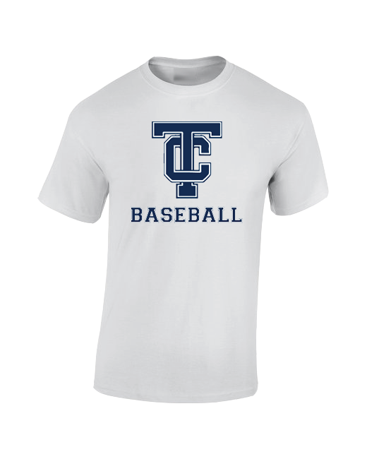 Turlock Christian HS BB Logo - Cotton T-Shirt