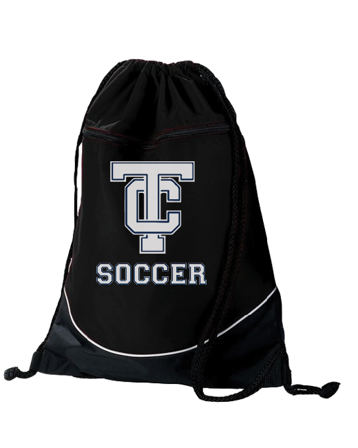 Turlock Christian HS SOCC Logo - Drawstring Bag