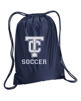 Turlock Christian HS SOCC Logo - Drawstring Bag