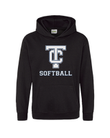 Turlock Christian HS SBALL Logo - Cotton Hoodie