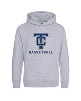 Turlock Christian HS BALL Logo - Cotton Hoodie