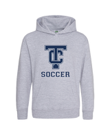 Turlock Christian HS SOCC Logo - Cotton Hoodie
