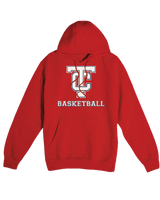 Turlock Christian HS BALL Logo - Cotton Hoodie