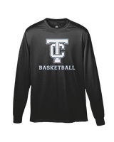 Turlock Christian HS BALL Logo - Performance Long Sleeve