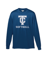 Turlock Christian HS SBALL Logo - Performance Long Sleeve