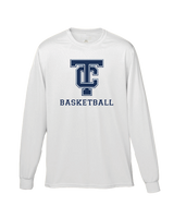 Turlock Christian HS BALL Logo - Performance Long Sleeve
