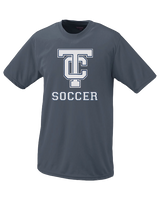 Turlock Christian HS SOCC Logo - Performance T-Shirt
