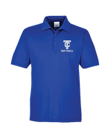 Turlock Christian HS SBALL Logo - Men's Polo