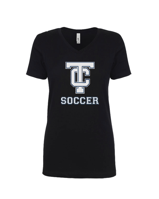 Turlock Christian HS SOCC Logo - Women’s V-Neck