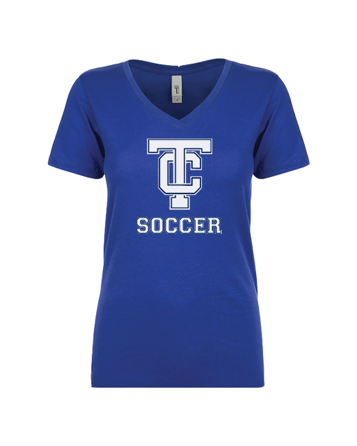 Turlock Christian HS SOCC Logo - Women’s V-Neck