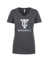 Turlock Christian HS BB Logo - Women’s V-Neck