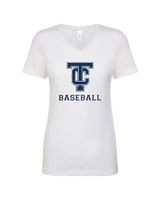 Turlock Christian HS BB Logo - Women’s V-Neck