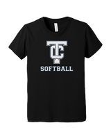 Turlock Christian HS SBALL Logo - Youth T-Shirt