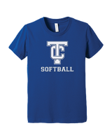 Turlock Christian HS SBALL Logo - Youth T-Shirt