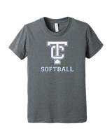 Turlock Christian HS SBALL Logo - Youth T-Shirt
