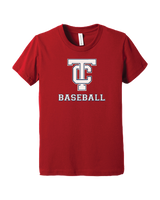 Turlock Christian HS BB Logo - Youth T-Shirt