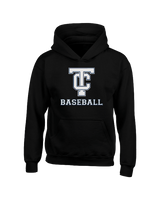 Turlock Christian HS BB Logo - Youth Hoodie