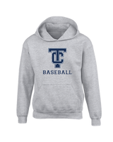 Turlock Christian HS BB Logo - Youth Hoodie