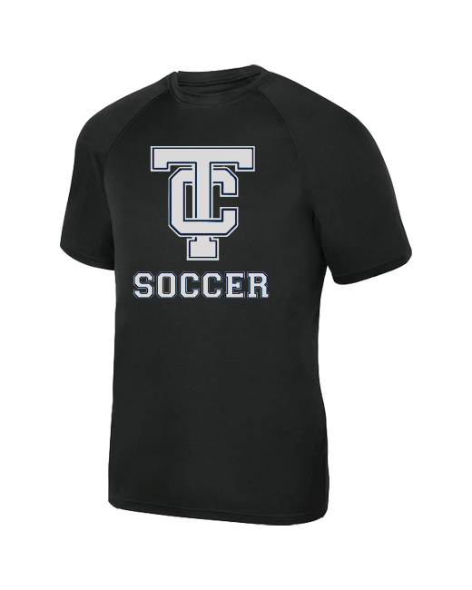 Turlock Christian HS SOCC Logo - Youth Performance T-Shirt