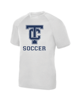 Turlock Christian HS SOCC Logo - Youth Performance T-Shirt