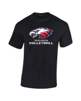 Turlock Christian HS GV Eagle - Cotton T-Shirt