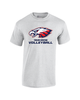Turlock Christian HS GV Eagle - Cotton T-Shirt