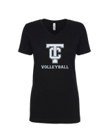 Turlock Christian HS GV Logo - Women’s V-Neck