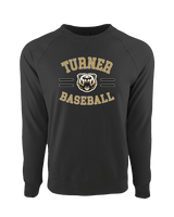 Turner HS Baseball Curve - Crewneck Sweatshirt