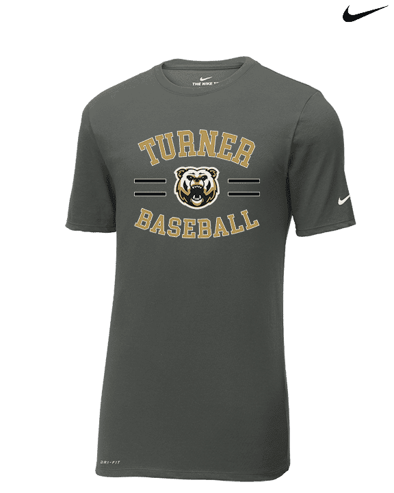 Turner HS Baseball Curve - Mens Nike Cotton Poly Tee