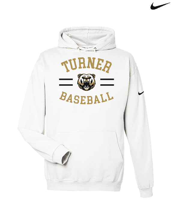 Turner HS Baseball Curve - Nike Club Fleece Hoodie