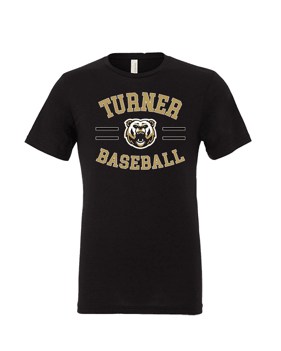 Turner HS Baseball Curve - Tri-Blend Shirt