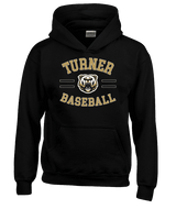Turner HS Baseball Curve - Youth Hoodie