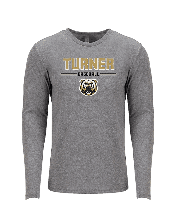 Turner HS Baseball Keen - Tri-Blend Long Sleeve