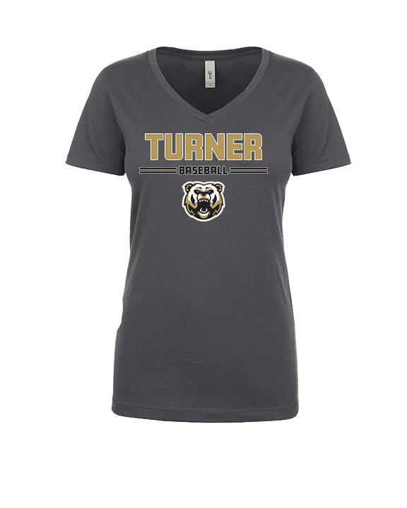 Turner HS Baseball Keen - Womens Vneck