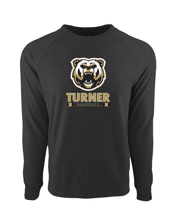 Turner HS Baseball Stacked - Crewneck Sweatshirt