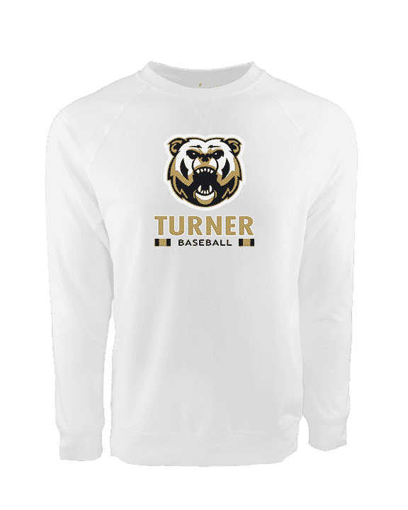 Turner HS Baseball Stacked - Crewneck Sweatshirt