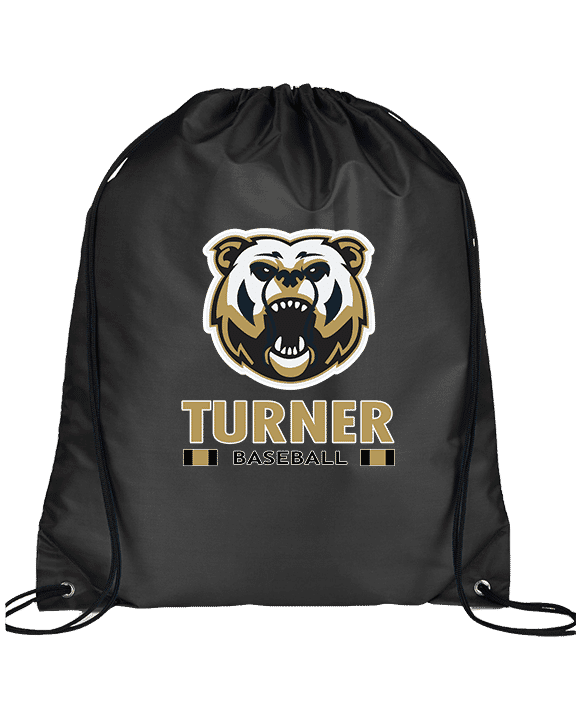 Turner HS Baseball Stacked - Drawstring Bag