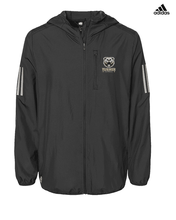 Turner HS Baseball Stacked - Mens Adidas Full Zip Jacket