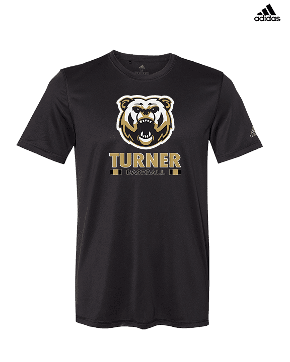 Turner HS Baseball Stacked - Mens Adidas Performance Shirt