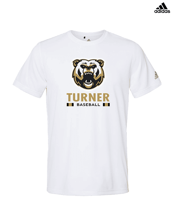 Turner HS Baseball Stacked - Mens Adidas Performance Shirt
