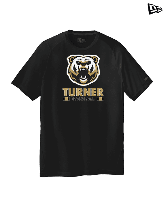 Turner HS Baseball Stacked - New Era Performance Shirt