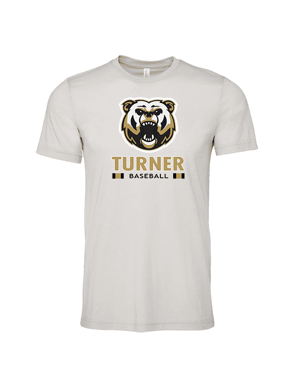 Turner HS Baseball Stacked - Tri-Blend Shirt