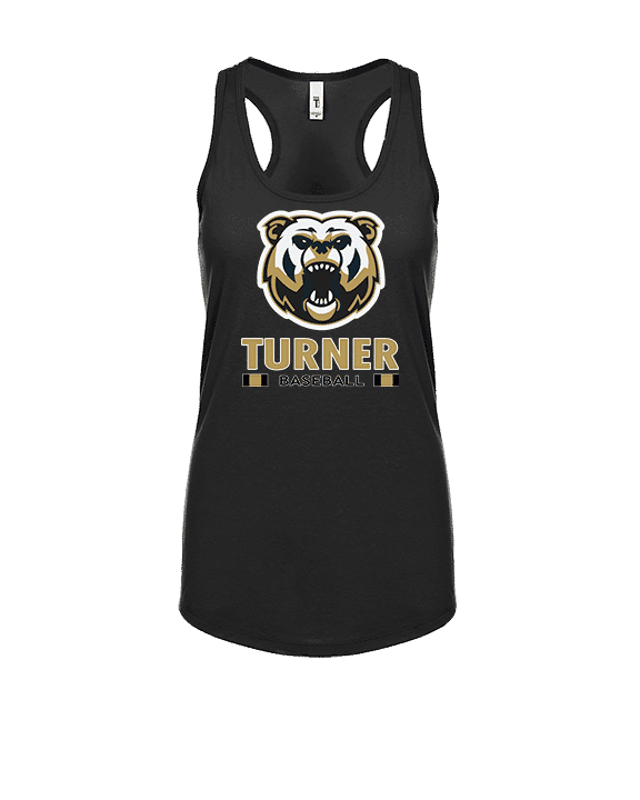 Turner HS Baseball Stacked - Womens Tank Top