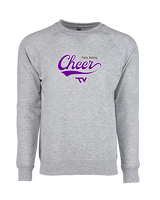 Twin Valley HS Cheer Cheer Banner - Crewneck Sweatshirt