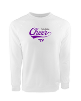 Twin Valley HS Cheer Cheer Banner - Crewneck Sweatshirt