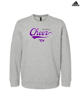 Twin Valley HS Cheer Cheer Banner - Mens Adidas Crewneck
