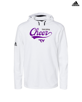 Twin Valley HS Cheer Cheer Banner - Mens Adidas Hoodie